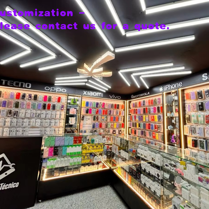 Phone Accessories Shop Design - custom.Modern Mobile Phone Shop Interior Design