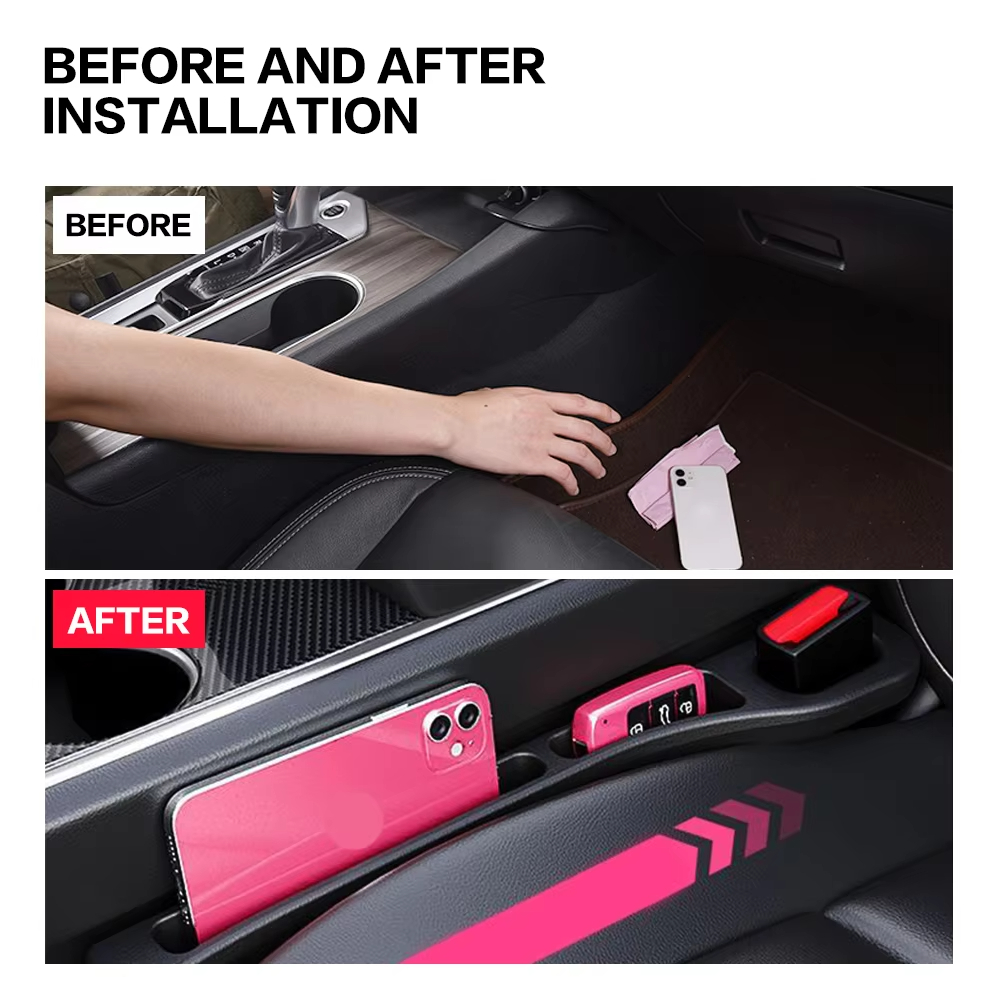 2pcs Universal Car Seat Gap Fi - đánh giá và giá Phone Accessories Organizer