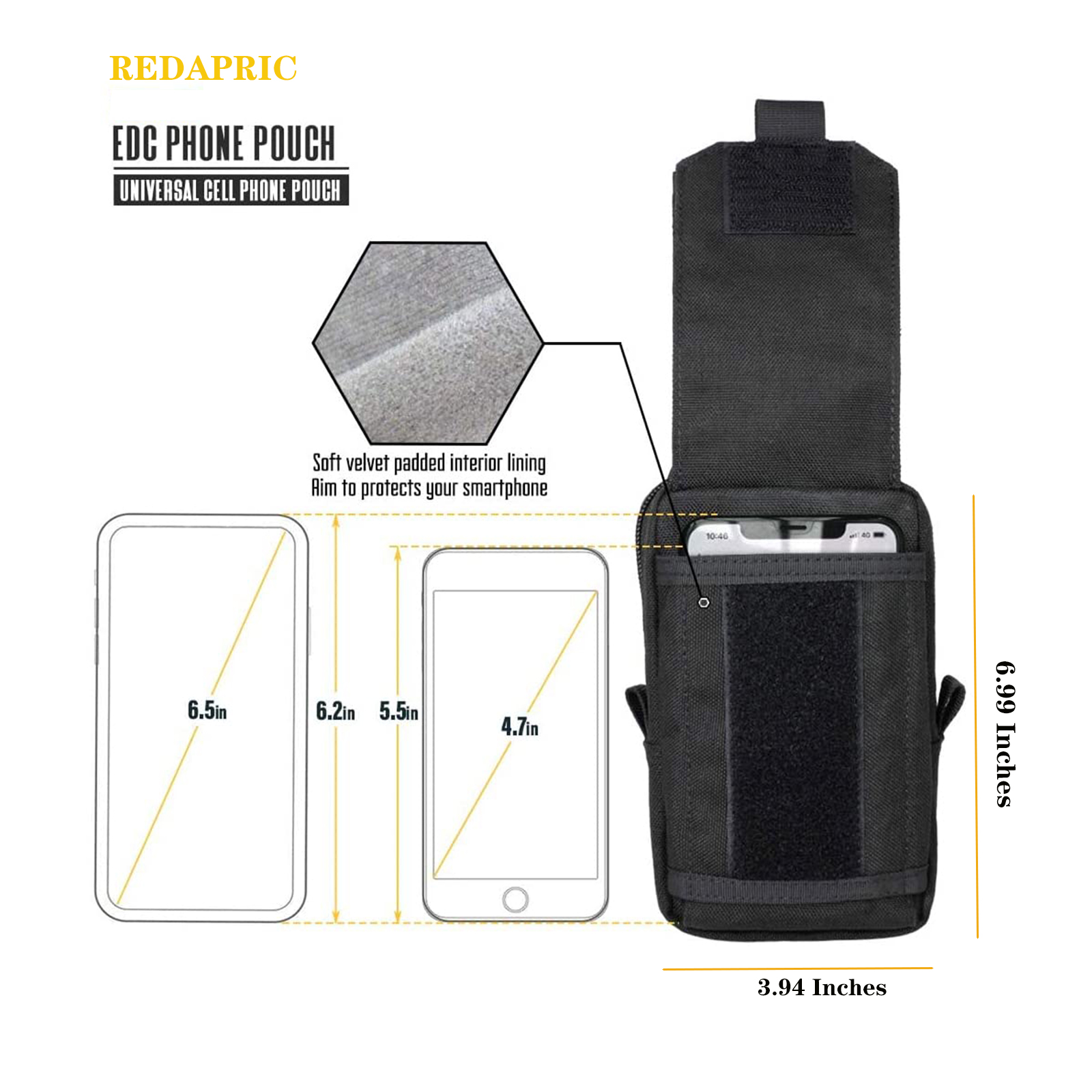 Tactical Molle Pouch Waist Bag - đánh giá và giá Phone Accessories Organizer