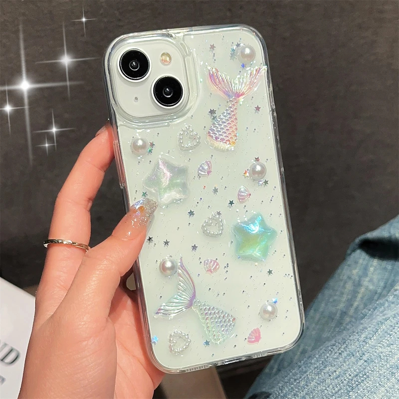 Fashion 3D Laser Fishtail Shel - đánh giá và giá Phone Accessories Wholesale In China