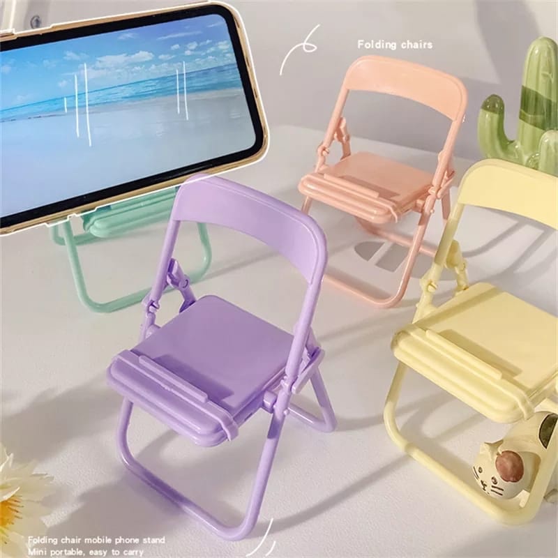 Cute Chair Phone Holder Stand  - đánh giá và giá Phone Accessories Organizer