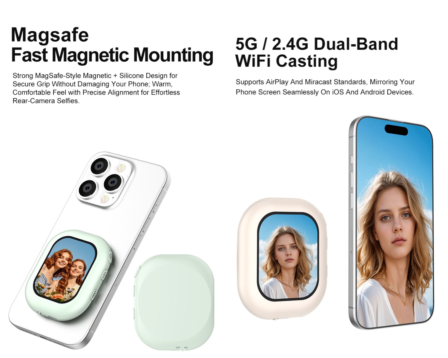 Wireless Mini Magnetic Selfie  - đánh giá và giá Phone Accessories Android